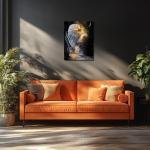 Celestial Devotion: Albrecht Dürer’s Praying Hands Reimagined in Surreal Cosmos