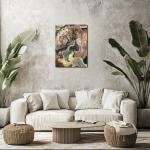 Stillness in Motion: A Devotional Fan of Nature and Identity