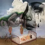Silent Hemorrhage: Frida’s Dream of Broken Roots