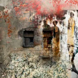 Veins of Porcelain: The Testament of Crumbling Facades