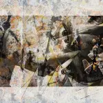 Fragmented Realities: Pollock’s Blue Poles Reimagined