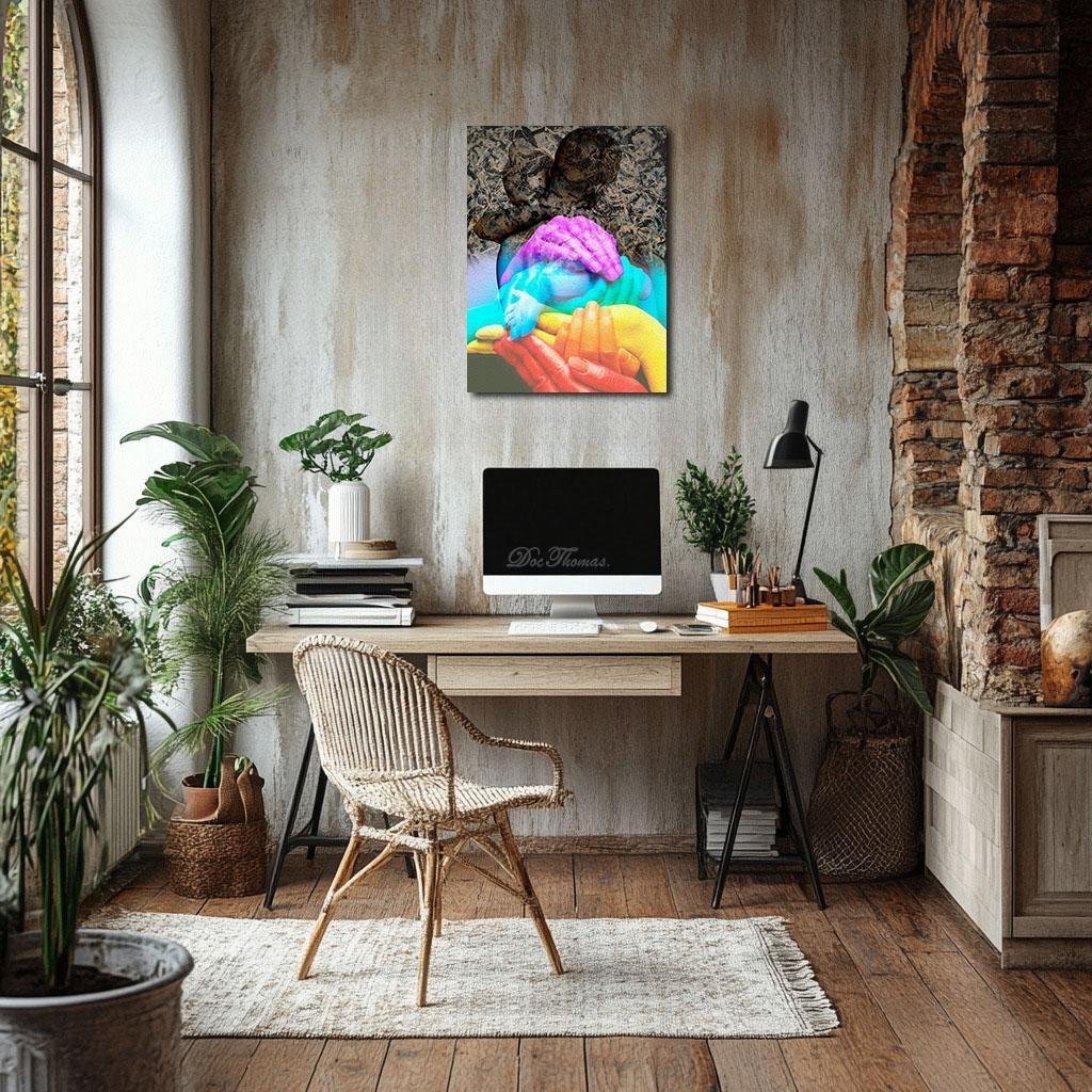 Veins of Porcelain: The Cradle Beneath the Storm