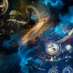 Veins of Porcelain: Celestial Cartography Beneath the Breath of Dust
