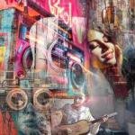 Synesthetic Pulse: Ballad in Neon Reverb